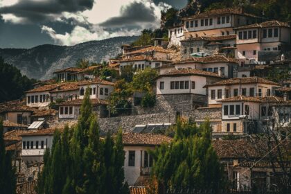 architecture, city, sky, sunset, nature, peace, albania, europe, travel, berat, summer, albania, albania, albania, albania, albania