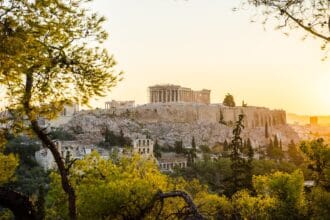 athens, sunset, acropolis, greece, city, vacation, tourism, ancient site, greek architecture, attica, nature, big city, europe, athens, athens, athens, athens, athens, acropolis, greece