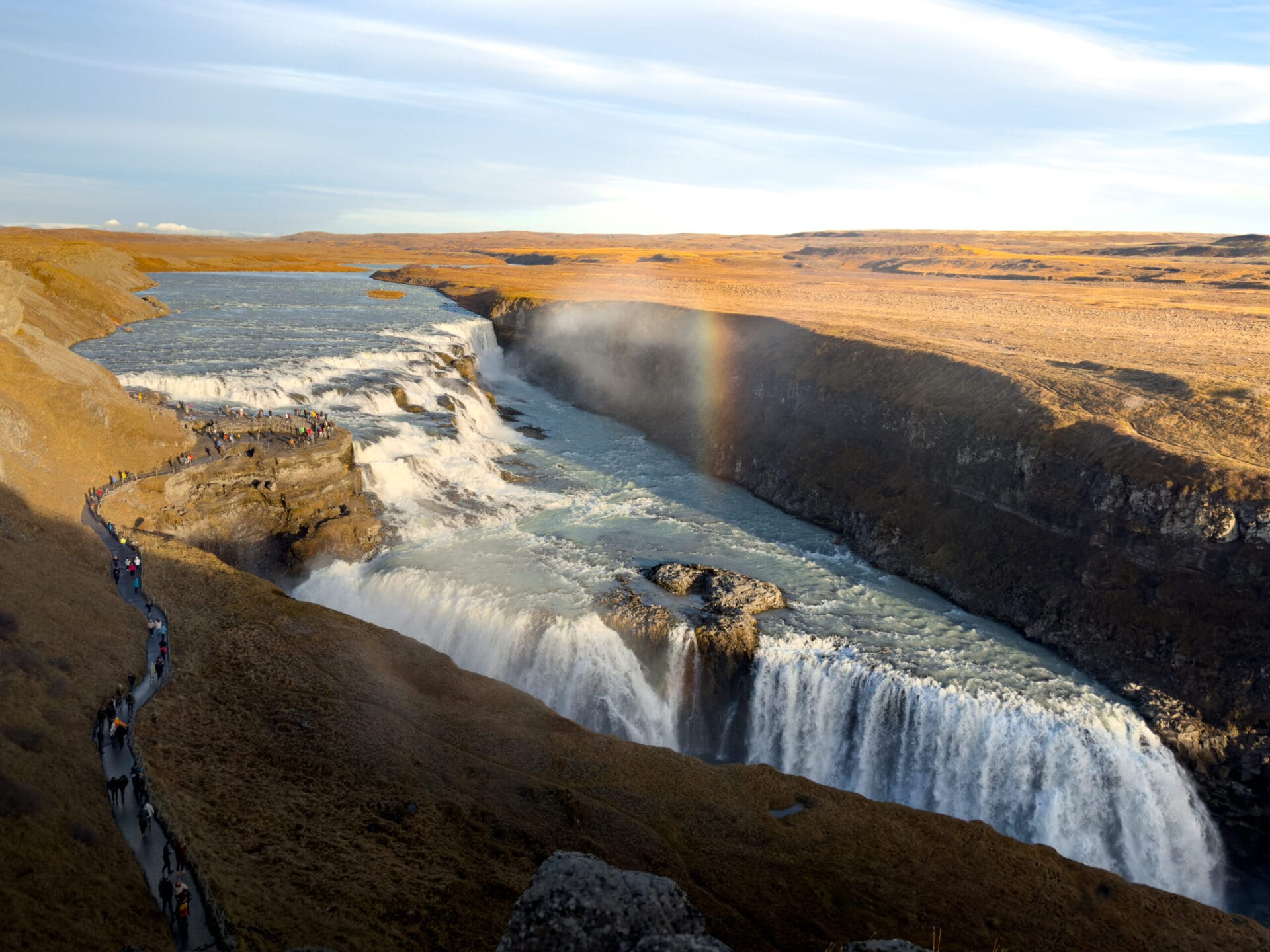 wodospadu Gullfoss Islandia - WayWithUs.com
