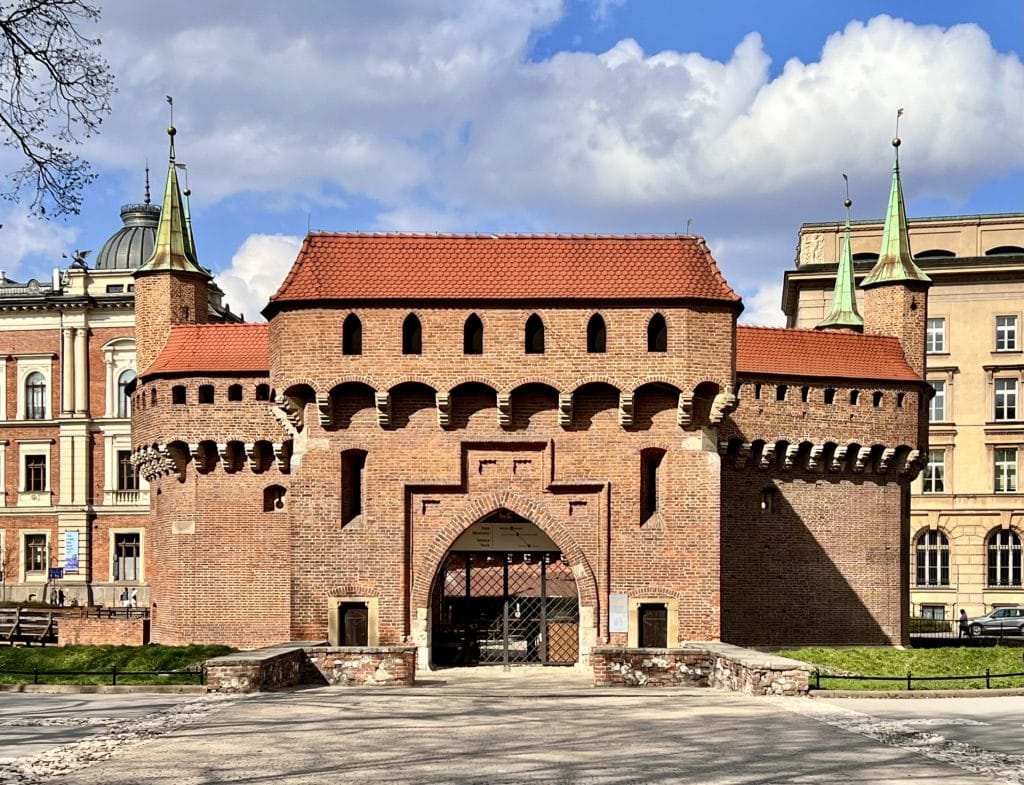 Barbakan, Kraków