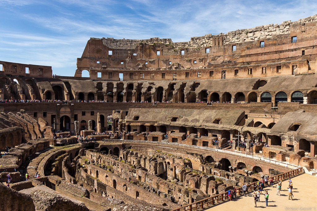inside Colosseum arena view
