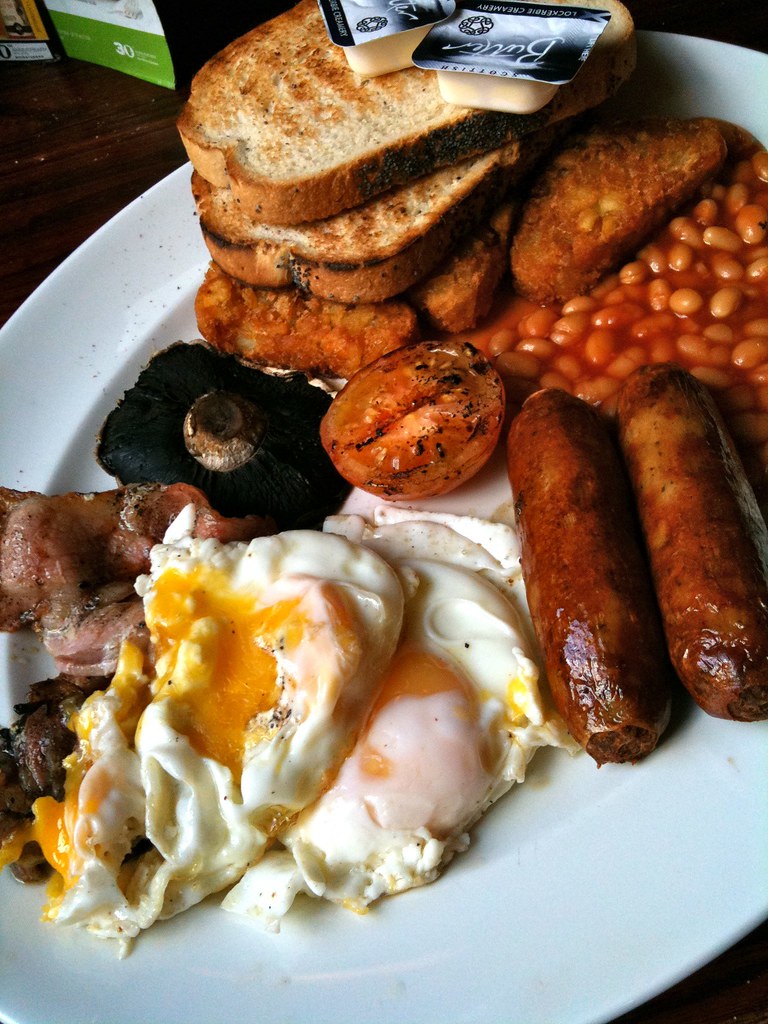 JD Wetherspoon breakfast