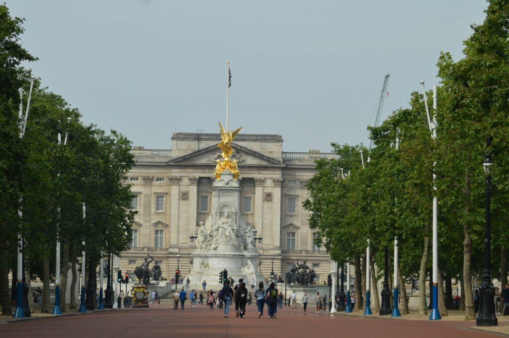 plan zwiedzania Londynu - Pałac Buckingham