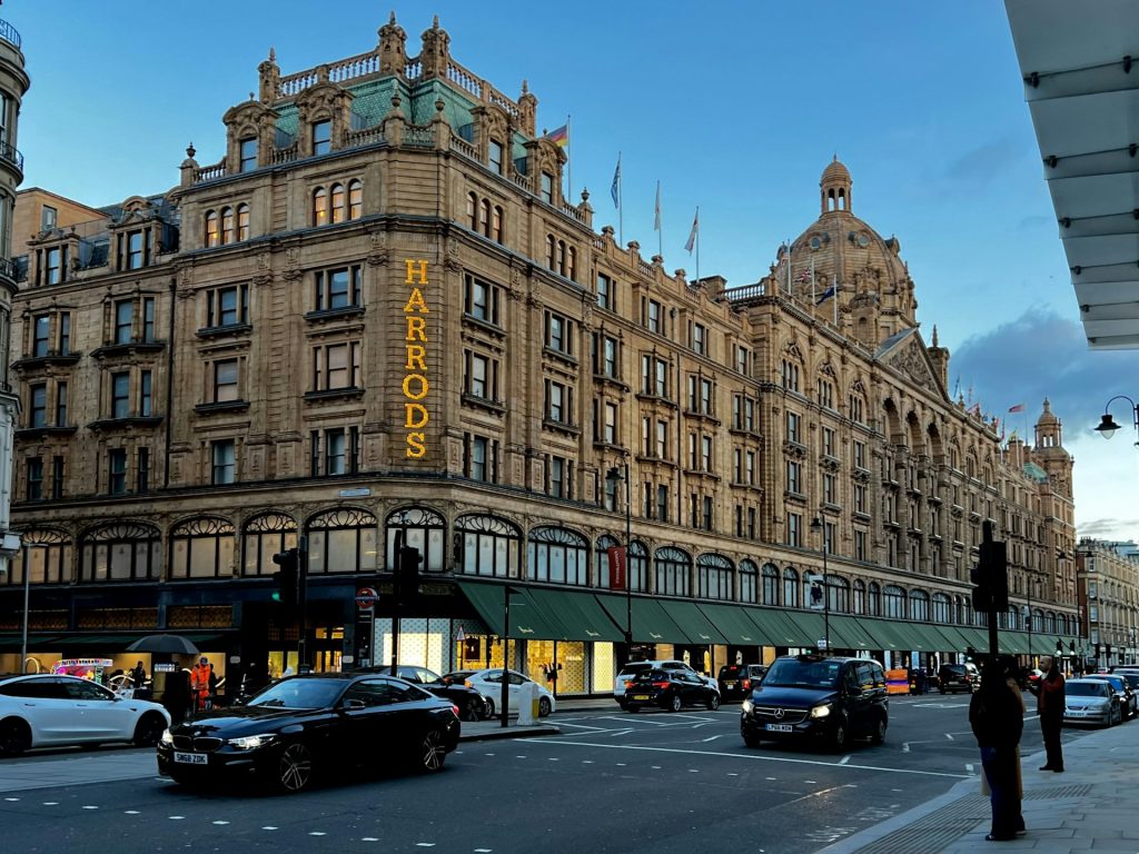 Weekend w Londynie – Harrods
