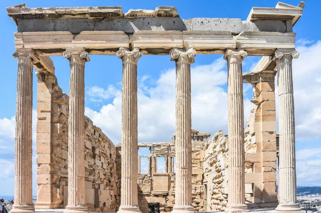 acropolis, athens, nature, greece, ancient, greek, architecture, monument, travel, tourism, temple, antique, old, parthenon, famous, landmark, history, building, classical, culture, marble, column, stone, archeology, ruin, sky, historic, civilization, hellenic, hill, heritage, touristic, city, tourist, athena, unesco, brown sky, brown city, brown travel, brown building, brown history, brown culture, brown old, brown stone
