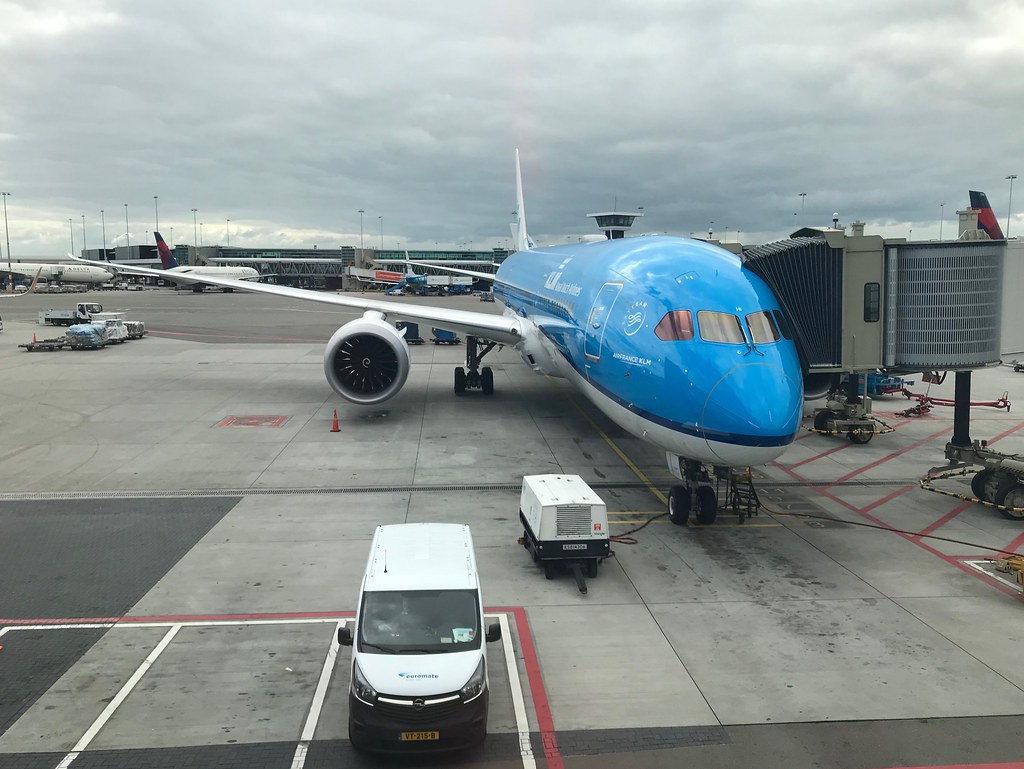 samolot linii KLM