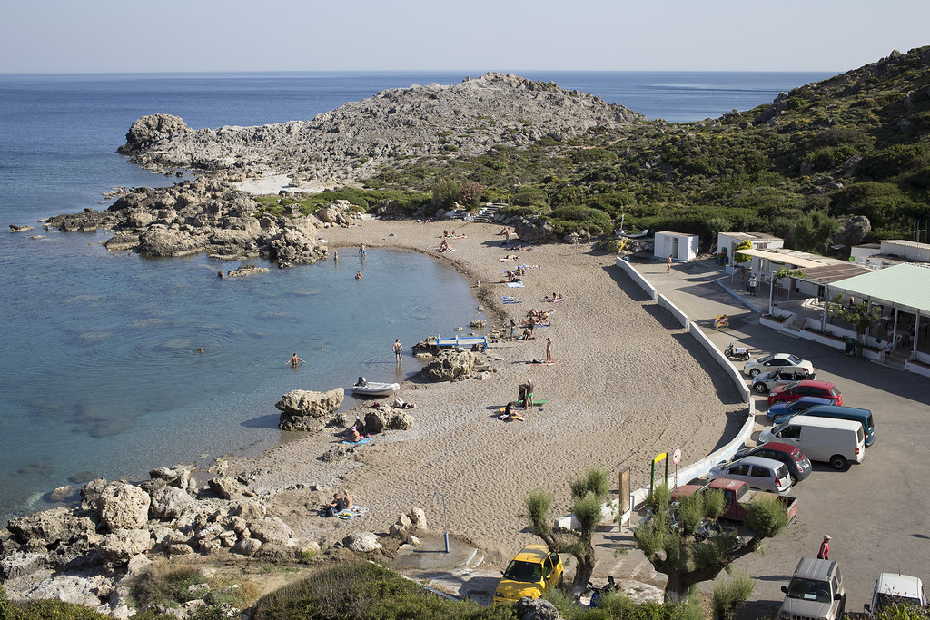 plaża Ladiko, Rodos