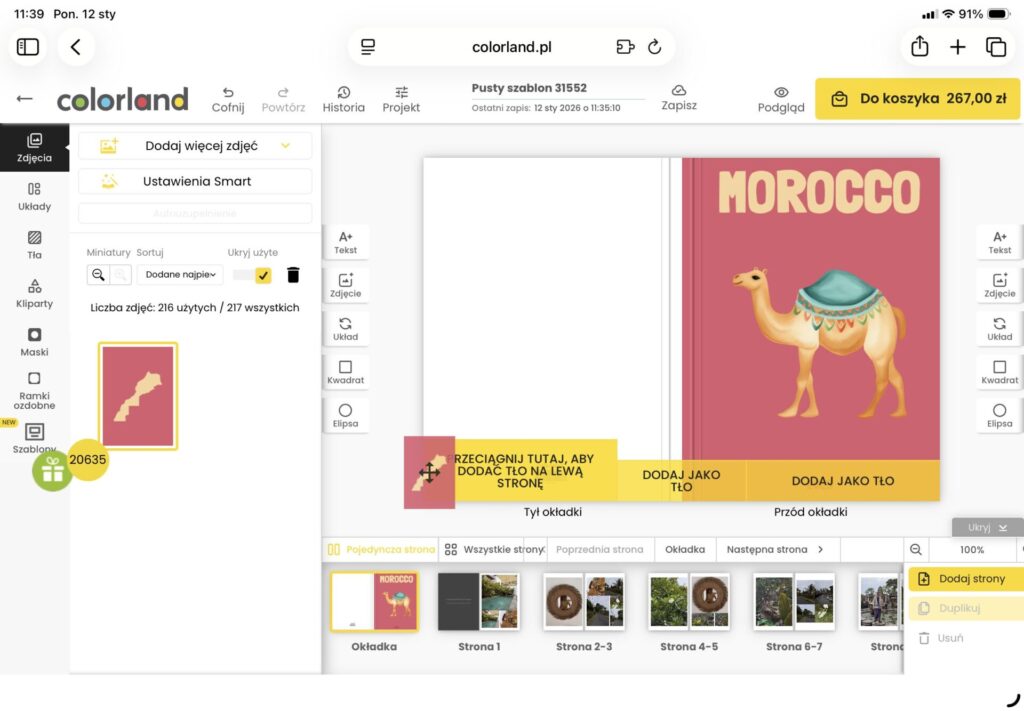 screen kreatora Colorland