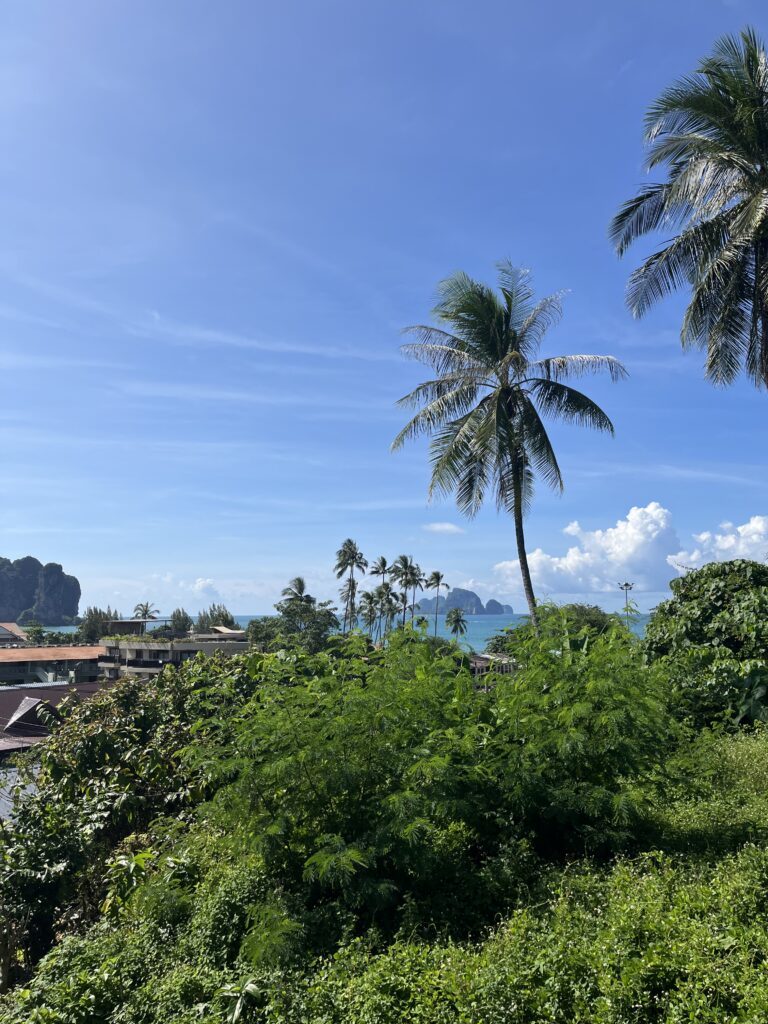Ao Nang widok z hotelu