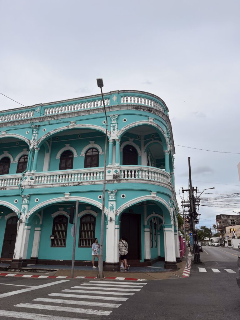 ulice Phuket Old Town