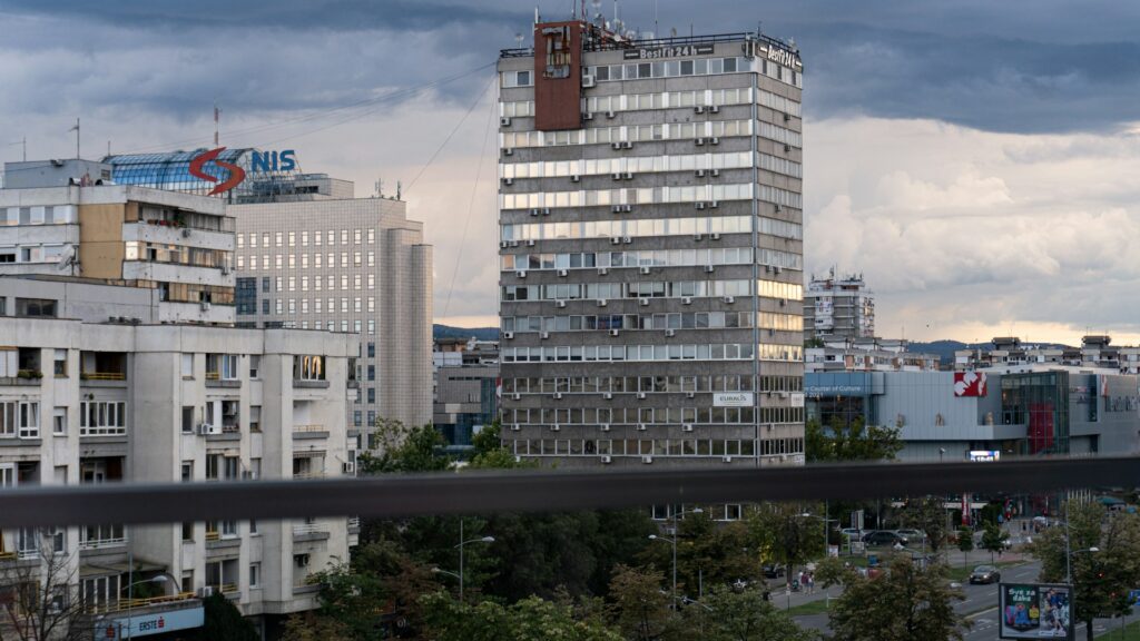 budynek w Belgradzie