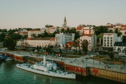 widok na miasto Belgrad