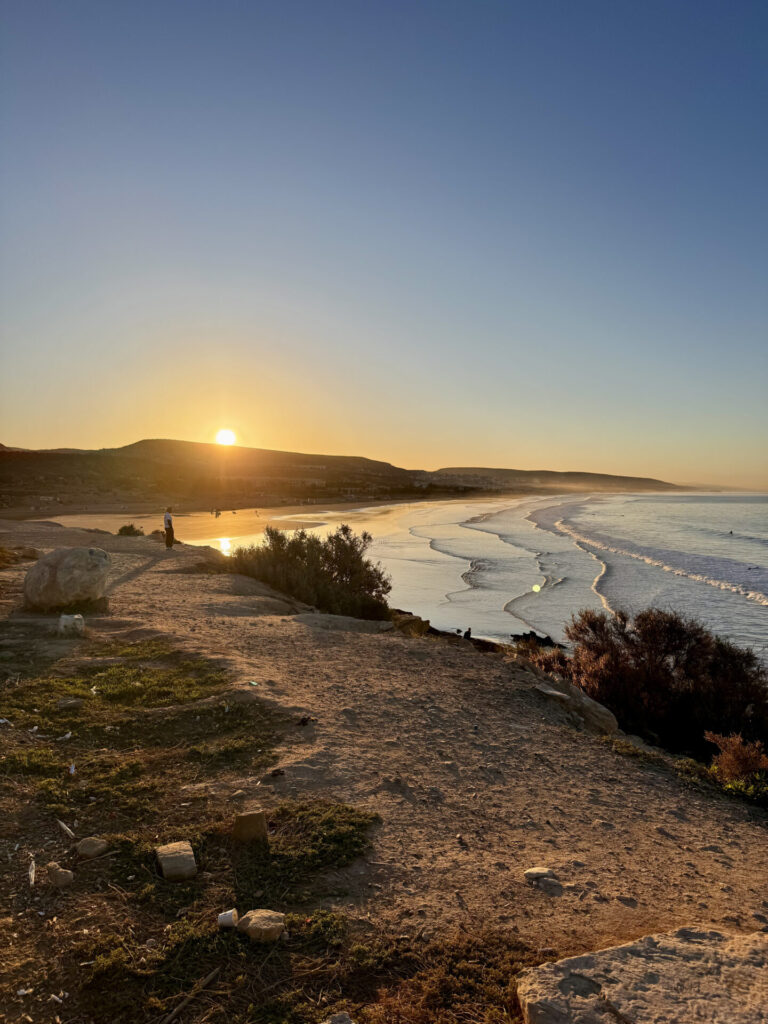 Taghazout plaża