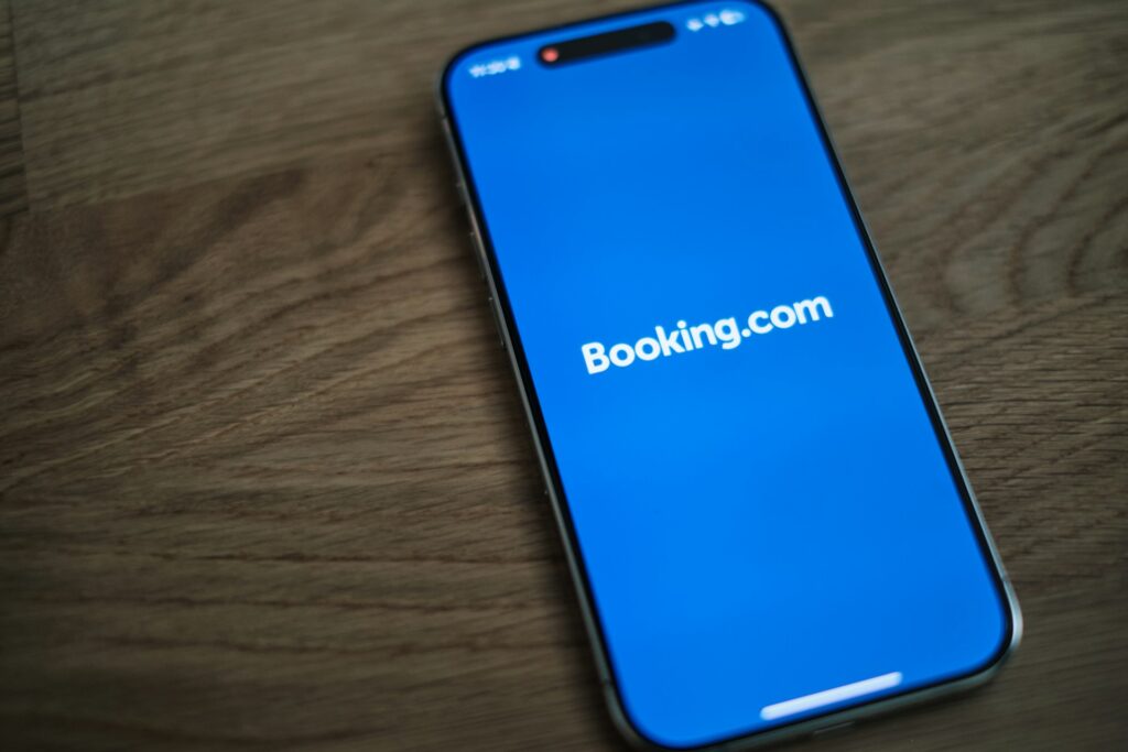 aplikacja Booking.com